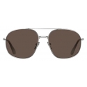 Prada - Prada Eyewear - Pilot Sunglasses - Lead Gray Polarized Burn - Prada Collection - Sunglasses - Prada Eyewear