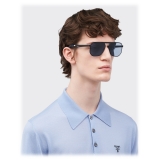 Prada - Eyewear Collection - Occhiali da Sole Geometrico - Nero Blu - Prada Collection - Occhiali da Sole - Prada Eyewear