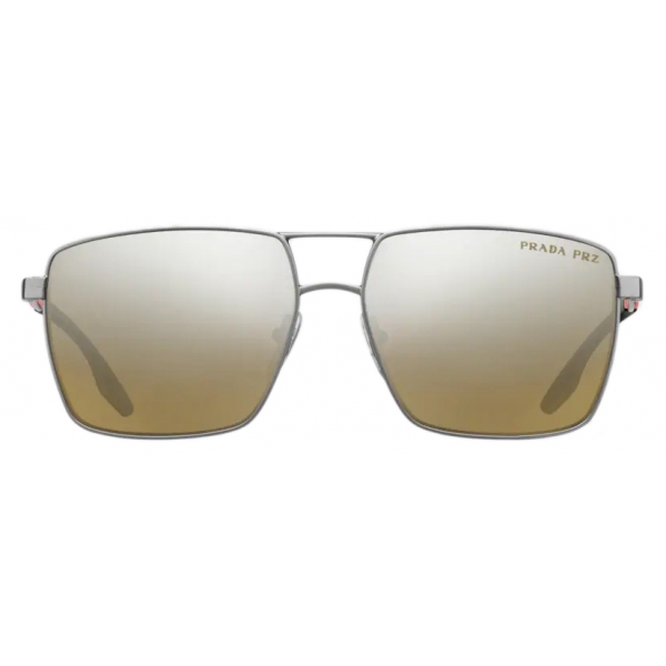 Prada - Linea Rossa Collection - Occhiali Squadrati - Piombo Militare - Prada Collection - Occhiali da Sole - Prada Eyewear