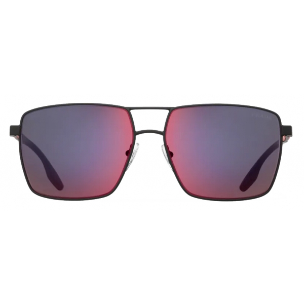 Prada -  Linea Rossa Collection - Occhiali  Squadrati – Nero Rosso - Prada Collection - Occhiali da Sole - Prada Eyewear