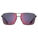 Prada - Prada Linea Rossa - Square Sunglasses - Rubberized Black Red - Prada Collection - Sunglasses - Prada Eyewear