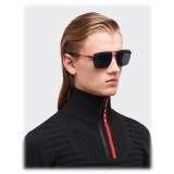 Prada - Prada Linea Rossa - Square Sunglasses - Rubberized Navy Blue Flash - Prada Collection - Sunglasses - Prada Eyewear