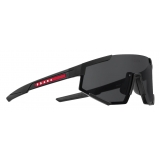 Prada -  Linea Rossa Impavid Collection - Occhiali Maschera - Nero  - Prada Collection - Occhiali da Sole - Prada Eyewear