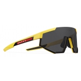 Prada - Linea Rossa Impavid Collection - Occhiali Maschera – Giallo - Prada Collection - Occhiali da Sole - Prada Eyewear