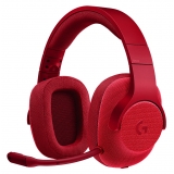 Logitech - G433 7.1 Wired Surround Gaming Headset - Red - Gaming Headset