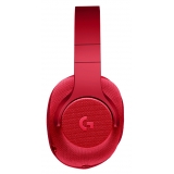 Logitech - G433 7.1 Wired Surround Gaming Headset - Red - Gaming Headset