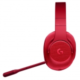 Logitech - G433 7.1 Wired Surround Gaming Headset - Red - Gaming Headset