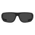 Prada - Linea Rossa Impavid - Rectangular Sunglasses - Black Slate Gray - Prada Collection - Sunglasses - Prada Eyewear