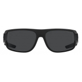 Prada - Linea Rossa Impavid - Rectangular Sunglasses - Black Slate Gray - Prada Collection - Sunglasses - Prada Eyewear