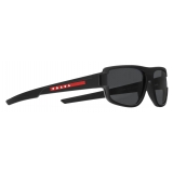 Prada - Linea Rossa Impavid Collection - Occhiali  Rettangolare - Nero - Prada Collection - Occhiali da Sole - Prada Eyewear