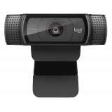 Logitech - C920 HD Pro Webcam - Black - Webcam