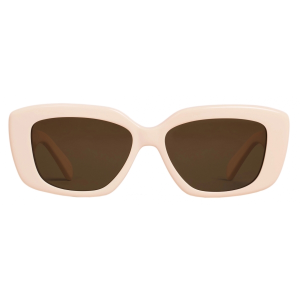 Céline - Triomphe 04 Sunglasses in Acetate - Ivory - Sunglasses - Céline Eyewear