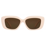 Céline - Triomphe 04 Sunglasses in Acetate - Ivory - Sunglasses - Céline Eyewear