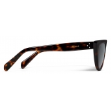 Céline - Graphic S228 Sunglasses in Acetate - Red Havana - Sunglasses - Céline Eyewear