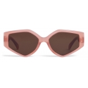 Céline - Graphic S229 Sunglasses in Acetate - Milky Peach - Sunglasses - Céline Eyewear