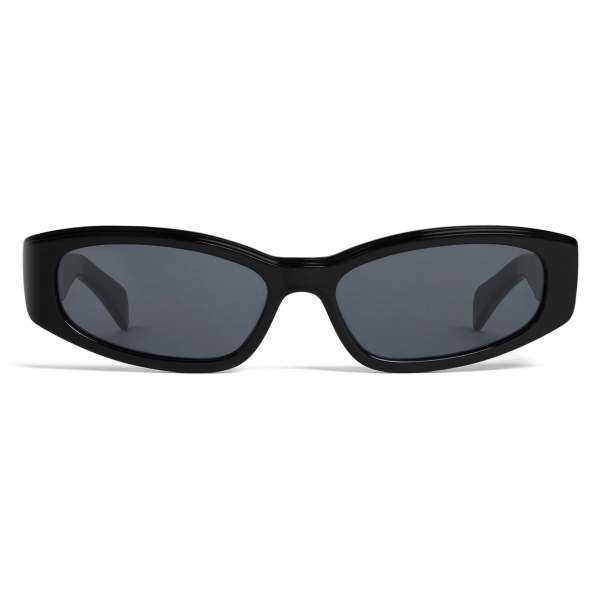 Céline - Occhiali da Sole Rettangolari S252 in Acetato - Nero - Occhiali da Sole - Céline Eyewear