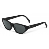 Céline - Cat-Eye S251 Sunglasses in Acetate - Black - Sunglasses - Céline Eyewear