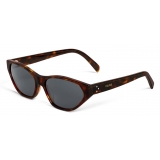 Céline - Cat-Eye S251 Sunglasses in Acetate - Red Havana - Sunglasses - Céline Eyewear