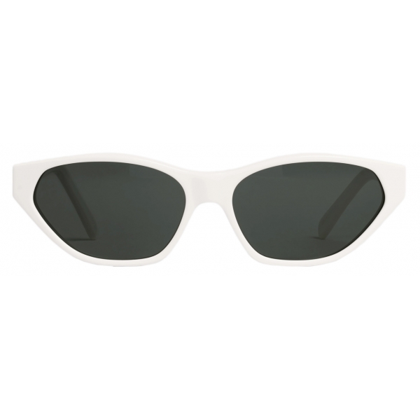 Céline - Cat-Eye S251 Sunglasses in Acetate - White - Sunglasses - Céline Eyewear