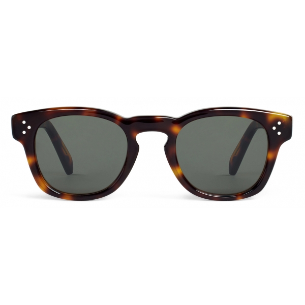 Céline - Black Frame 42 Sunglasses in Acetate - Dark Havana - Sunglasses - Céline Eyewear