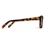 Céline - Black Frame 42 Sunglasses in Acetate - Dark Havana - Sunglasses - Céline Eyewear