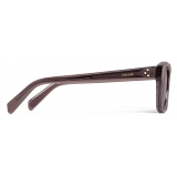 Céline - Black Frame 42 Sunglasses in Acetate - Dark Taupe - Sunglasses - Céline Eyewear