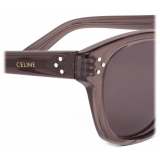 Céline - Occhiali da Sole Black Frame 42 in Acetato - Tortora Scuro - Occhiali da Sole - Céline Eyewear