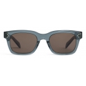 Céline - Black Frame 41 Sunglasses in Acetate - Transparent Dark Sage - Sunglasses - Céline Eyewear