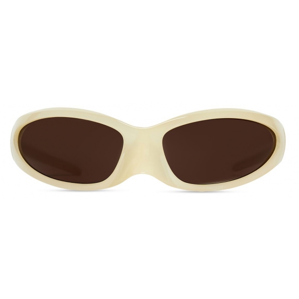 Balenciaga - Skin Cat Sunglasses - Light Yellow - Sunglasses - Balenciaga Eyewear