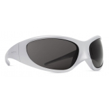 Balenciaga - Skin XXL Cat Sunglasses - Silver - Sunglasses - Balenciaga Eyewear