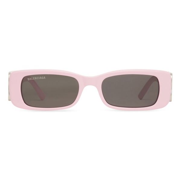 Balenciaga - Women's Dynasty Rectangle Sunglasses - Pink - Sunglasses - Balenciaga Eyewear