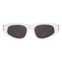 Balenciaga - Women's Dynasty D-frame Sunglasses - White - Sunglasses - Balenciaga Eyewear