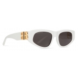 Balenciaga - Women's Dynasty D-frame Sunglasses - White - Sunglasses - Balenciaga Eyewear