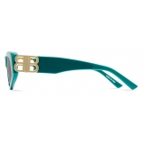 Balenciaga - Women's Dynasty D-frame Sunglasses - Green - Sunglasses - Balenciaga Eyewear