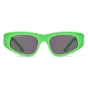 Balenciaga - Women's Dynasty D-frame Sunglasses - Fluo Green - Sunglasses - Balenciaga Eyewear