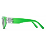 Balenciaga - Women's Dynasty D-frame Sunglasses - Fluo Green - Sunglasses - Balenciaga Eyewear