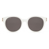 Balenciaga - Women's Dynasty Round Sunglasses - White - Sunglasses - Balenciaga Eyewear
