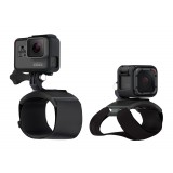 GoPro - Hand + Wrist Strap - Black - Usable with GoPro HERO6 / HERO5 - 4K 1080p