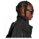 Balenciaga - Women's Rive Gauche Round Sunglasses - Black - Sunglasses - Balenciaga Eyewear