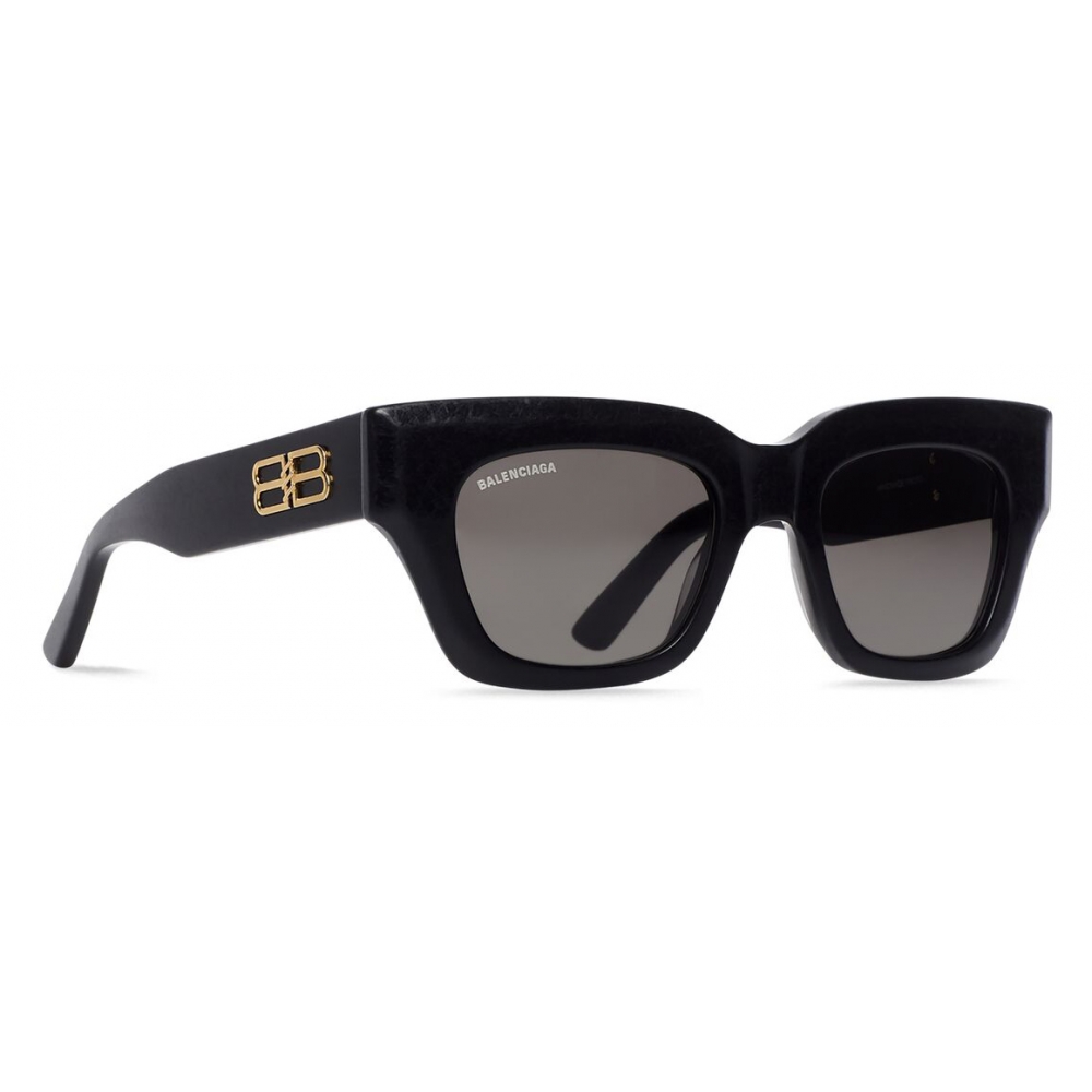 Balenciaga - Rive Gauche D-Frame Sunglasses - Black - Sunglasses ...