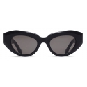 Balenciaga - Women's Rive Gauche Cat Sunglasses - Black - Sunglasses - Balenciaga Eyewear