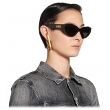 Balenciaga - Occhiali da Sole Rive Gauche Cat da Donna - Nero - Occhiali da Sole - Balenciaga Eyewear