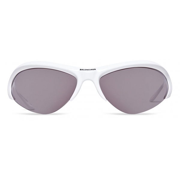Balenciaga - Wire Cat Sunglasses - White - Sunglasses - Balenciaga Eyewear