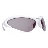 Balenciaga - Wire Cat Sunglasses - White - Sunglasses - Balenciaga Eyewear