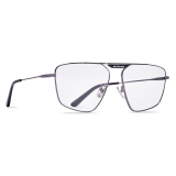 Balenciaga - Tag 2.0 Navigator Sunglasses - Dark Silver - Sunglasses - Balenciaga Eyewear