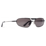 Balenciaga - Tag 2.0 Oval Sunglasses - Black - Sunglasses - Balenciaga Eyewear