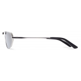 Balenciaga - Tag 2.0 Oval Sunglasses - Silver - Sunglasses - Balenciaga Eyewear