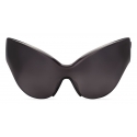 Balenciaga - Occhiali da Sole Mask Cat - Nero - Occhiali da Sole - Balenciaga Eyewear