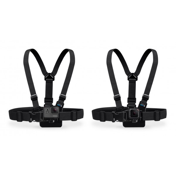 GoPro - Chesty - Black - Chest Harness - Usable with GoPro HERO6 / HERO5 - 4K 1080p - GoPro Accessories