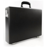 Avvenice - Pro - Business Case - Carbon Fiber Briefcase - Black - Handmade in Italy - Exclusive Luxury Collection